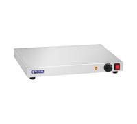 Bandeja calienta platos - 250 W - acero inoxidable - 50 cm | Royal Catering