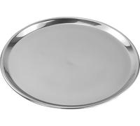 Bandeja Camarero，Bandeja para Servir de Acero Inoxidable Multifuncional, Ideal para Cocina, Comedor, Restaurante y más (Φ40cm)