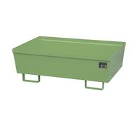 Bandeja colectora de acero con borde perfilado eurokraft pro, L x A x H 1200 x 800 x 415 mm, sin rejilla