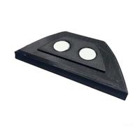 Bandeja colectora de goteo negra para refrigeradores Kenmore y Amana - 4 x 9 x 4 pulgadas a prueba de derrames, plástico resistente, diseño fácil de limpiar, 1 pieza