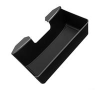 Bandeja colgante de asiento de salto Organizador de gran capacidad para Silverado para GMC para Sierra 1500 2500HD 3500HD 2019-2026 consola central ABS negro instalación rápida se adapta a banco