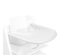 Bandeja Compatible con Silla Stokke Tripp Trapp, Bandeja para Trona Stokke Accesorios para Silla Alta para Niños Pequeños de 6 a 36 Meses (Blanco)