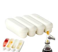 Bandeja Congelador Stick Cube - Silicona 9.8X9.8X2.9Cm 88G | Fabricante de moldes de barras de enfriamiento delgadas, formulario de enfriamiento de bebidas | Whisky Cóctel Botella Refresco Acceso