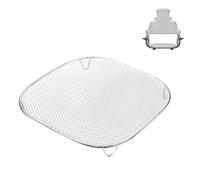 Bandeja Crujiente Compatible con Ninja Crispi 2,5QT 4QT & Crispi Pro 6QT Recipiente Vidrio, Rejilla Crujiente Metálica de Acero Inoxidable Reemplaza FN090 FN091 FN100 FN101 FN103