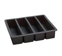 Bandeja cuadrada extragrande para cubitos de hielo, moldes de silicona, resistentes, seguros, fáciles de usar, estilos de tiras para fabricantes de hielo, cubitos de hielo, profesional, bandeja de