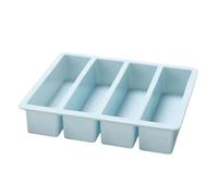 Bandeja cuadrada extragrande para cubitos de hielo, moldes de silicona, resistentes, seguros, fáciles de usar, estilos de tiras para fabricantes de hielo, cubitos de hielo, profesional, bandeja de
