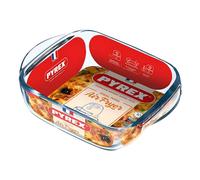 Bandeja Cuadrada Pyrex Air Fryer 20x17 cm 1 L Vaso Borosilicato