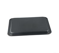 Bandeja de acero inoxidable para hornear pasteles y galletas - Sartén de horno sin revestimiento que tiene una distribución uniforme del calor para asas de fácil agarre, apta para lavavajillas