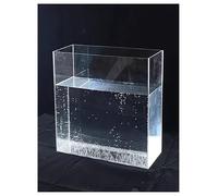 Bandeja de acrílico Transparente cajón for Almacenamiento, Grosor de 5 mm/0,2 Pulgadas, for exhibir Tanques de Agua, Bandeja Decorativa y for encimera.(50x40x5cm)