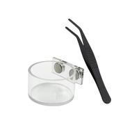 Bandeja De Agua para Araña Saltadora,Dispensador de Agua y Comida para Terrarios - con Pinzas De Alimentación Y Accesorios para Terrarios,para Mantis, Ermitaño, Lagartos,