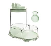 Bandeja De Agua Para Hamster,Dispensador Automático Alimentación Conejo Para Conejo | Depósito de Agua Transparente Estable Desmontable para Gerbos Ratones Palomas Periquitos Hurones Chinchillas