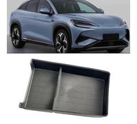 Bandeja de almacenamiento interior de automóvil para Sealion 7 2024-2026, divisor central de plástico ABS con inserto de portavasos, organizador de reposabrazos de organización de cabina de vehículo