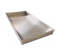 Bandeja de almacenamiento para autocaravanas, bandeja de herramientas para el taller, bandeja de semillas para invernaderos, bandeja de protección contra desbordamiento evita fugas de agua, goteo y