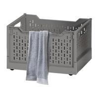 Bandeja de almacenamiento plegable - Organizador de cesta portátil para dormitorio, despensa o uso de oficina | Portaarchivos multifunción con ruedas, ideal para apartamentos de estudiantes,