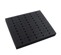 Bandeja de almacenamiento profesional de EVA para brocas de 11 x 13 pulgadas, para 110 brocas de 60 1/4 pulgadas y 50 1/2 pulgadas para organizar