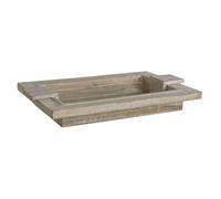 Bandeja de Aperitivos Home ESPRIT Blanco Moderno Decapé 48 X 30,5 X 7,5 cm - Marca: Home ESPRIT - EAN: 8424002157470