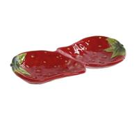 Bandeja de Aperitivos Home ESPRIT Rojo Moderno 26 x 12,5 x 3,5 cm - Marca: Home ESPRIT - EAN: 8424002161224