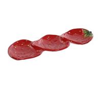 Bandeja de Aperitivos Home ESPRIT Rojo Moderno 32 x 11,5 x 3,2 cm - Marca: Home ESPRIT - EAN: 8424002161217