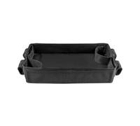Bandeja de aperitivos para cochecito de bebé, estante para comida, soporte para comida, accesorio de tela Oxford impermeable, accesorios de lujo para las cuatro ruedas para guardar alimentos para