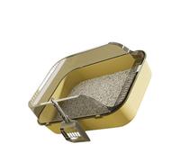 Bandeja de arena cerrada extra grande, barrera a prueba de fugas, base reforzada, eliminación de olores, uso doméstico multigato, inodoro cerrado de gran tamaño para gatos