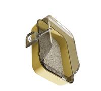 Bandeja de arena cerrada extra grande, barrera a prueba de fugas, base reforzada, eliminación de olores, para uso doméstico multigato, bandeja de arena para gatos