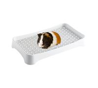 Bandeja de arena para conejos, caja de aseo, orinal - Entrenador | Caja de litros para animales pequeños | Robusto Bbox, cacerola para mascotas, aseo para adultos, cobayas, conejos, hámste