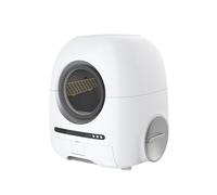 Bandeja De Arena para Gatos Autolimpiante, Inodoro Inteligente para Gatos para Mascotas De 68L con Control De Vídeo Remoto por Aplicación para Detectar El Estado De La Mascota