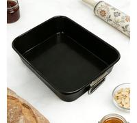 Bandeja de Asar con / Molde de Horno de Acero al Carbono / Bandeja para y Asados / Molde Multiusos con Extraíbles / Bandeja Antiadherente para Cocina