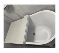 Bandeja de bañera, cubierta aislada, panel plegable a prueba de polvo, tapa de bañera de 1,2 cm de grosor con soporte para teléfono, perfecta para relajación y experiencia de spa.