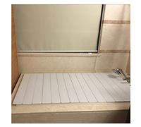 Bandeja de bañera plegable impermeable y aislada, cubierta de PVC para bañera de 66 cm/70 cm/75 cm de ancho, perfecta para relajación y almacenamiento, accesorio de baño