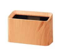 Bandeja de basura de escritorio - Mini bandeja sin tapa | Log Desktop Trashed Can | de almacenamiento de basura para ahorro de espacio Dustbin for Car Room Living Room Various Spaces Including