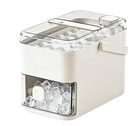 Bandeja de bloques de hielo | Double Layer Press Lid Included | Ice Maker Container Box - for Coffee Wine Cooling Bourbon Cocktails Chilling RV Home Restaurant Picnics Holiday