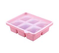 Bandeja de bloques de hielo, máquina cuadrada de 6 cuadrículas con función de fácil liberación, tipo prensa, utensilio de cocina multifuncional para hacer de cóctel, bebidas de whisky, bebidas