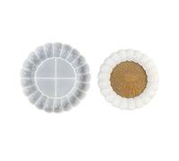 Bandeja de burbujas múltiple de silicona, molde de fundición de yeso, epoxi, hormigón, cemento, joyería, bandeja de almacenamiento de joyas, molde de silicona