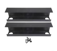 Bandeja de cables de metal diseñada para la gestión de cables debajo del escritorio para asegurar varios cables y mantener un espacio de trabajo organizado con grandes agujeros de enrutamiento (negro)