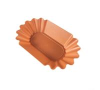 Bandeja de Cata para Granos de Café para verde con Función de Pesaje, para profesional para Tostadores y Catas, Ergonómico en PP, 22x13.5cm(Orange)