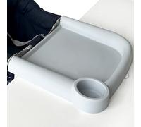 Bandeja de comedor para bebé compatible con Inglesina Fast Table Chair Bandeja de alimentación de bebé de silicona para silla de mesa rápida con clip, apta para lavavajillas, sin BPA, accesorio de