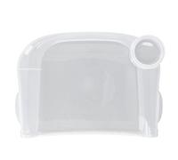 Bandeja de Comedor para Bebés, Silla de Mesa Rápida de 15,7 Pulgadas, Bandeja de Comedor Rápida con Clip en Tapete de PP Antideslizante Portátil, Bandeja Transparente que
