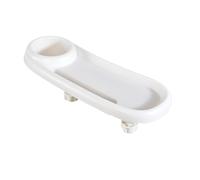Bandeja de comida para cochecitos con diseño giratorio de 360 grados, plato de comedor con clip ajustable para Playkids Maruya