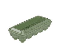 Bandeja de conservación de la frescura para aves de corral - de de polietileno fuerte, tapa de protección transparente, material de anidación vertical seguro