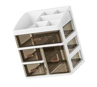 Bandeja de cosméticos interconectada con Asas y Secciones Personalizables para tocador Tiny Vanity Planner