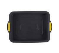 Bandeja de cuarto de hoja - Acción fácil de liberar alimentos, 34 x 24 cm, bandeja de utensilios para hornear, herramientas culinarias de cocina rectangulares, tabla de de silicona reutilizable |