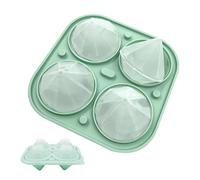 Bandeja De Cubitos De Hielo Silicona Diamond - Impresionante HieloDe Diamante ParaBebidas | Molde ParaBolas HieloY Cubitos DeHielo Para Cócteles DeWhisky | Máquina Para Hacer HieloDe