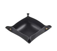 Bandeja de Cuero Bandeja de Liar PU 200 x mm, pequeña, Cuero, for almacenar, amoladoras, Accesorios y Herramientas(Black)