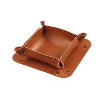 Bandeja de Cuero Bandeja de Liar PU 200 x mm, pequeña, Cuero, for almacenar, amoladoras, Accesorios y Herramientas(Brown)