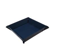 Bandeja de Cuero Bandeja Rectangular de Almacenamiento Cuero sintético y Terciopelo, Plegable, for Dados, Juegos Mesa, Llaves, monederos, Organizador artículos Diversos, Bandeja for Servir(Color 6)