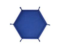 Bandeja de Cuero para Guardar Objetos, Bandeja for Dados Hexagonal y Caja de Almacenamiento miscelánea, Accesorios for Juegos Mesa, Torre Cuero, 1 ud(Color 9)