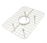 Bandeja de cultivo de fresas 10PC Solución de jardinería vertical efectiva para uso doméstico (blanco)