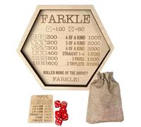 Bandeja de dados para rodar, bandeja de dados | Bandeja de madera de juego de dados con 6 dados,Bandeja de dados portátil, soporte para dados y otros juegos de mesa, juegos de rol