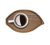 Bandeja de desayuno y aperitivos - Bandeja de café | Rustic Display Organizer | Wooden Tray Coffee Table Decor for Food Snack Dessert Candle Home Decor Farmhouse Restaurant Bar Party